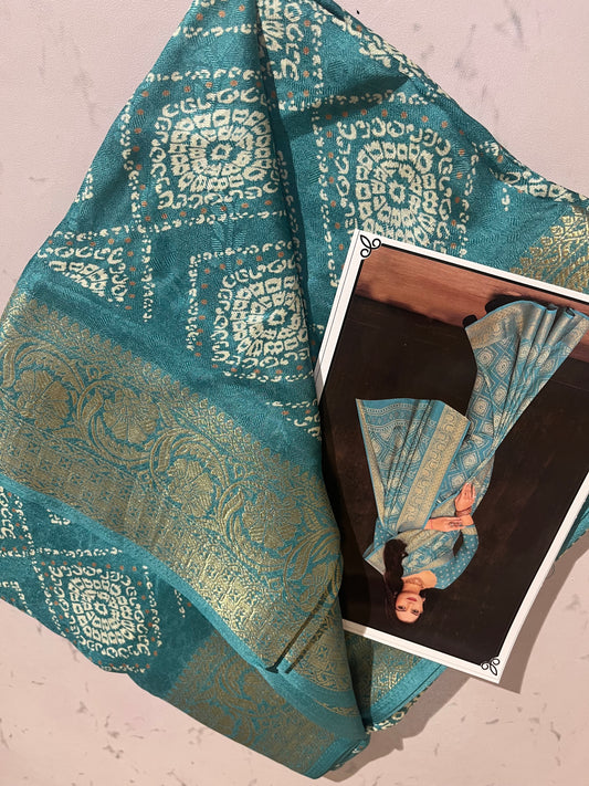 “Elegant Red Banarasi Silk Saree with Golden Zari Weaving and Traditional Motifs”